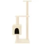 Cat scratching post with cream sisal posts 104 cm by vidaXL, Cat furniture - Ref: Foro24-171469, Price: 52,41 €, Discount: %