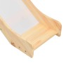 High bed for children with slide and ladder made of pine wood 97x208 cm by vidaXL, Cribs and beds for children - Ref: Foro24-...