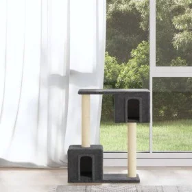 Cat scratcher with dark gray sisal posts 60 cm by vidaXL, Cat furniture - Ref: Foro24-171432, Price: 31,69 €, Discount: %