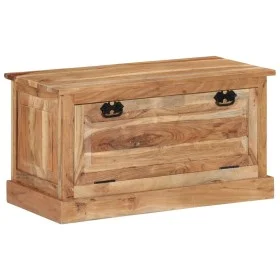 Solid acacia wood shoe bench 85x40x45 cm by vidaXL, Benches for halls and storage - Ref: Foro24-337826, Price: 224,07 €, Disc...