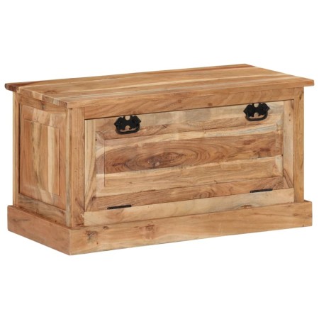 Solid acacia wood shoe bench 85x40x45 cm by vidaXL, Benches for halls and storage - Ref: Foro24-337826, Price: 249,88 €, Disc...