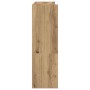 Zapatero artesanal de madera contrachapada 80x25x81 cm