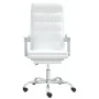 Silla de oficina reclinable cuero sintético blanco de vidaXL, Sillas de oficina - Ref: Foro24-349658, Precio: 119,10 €, Descu...
