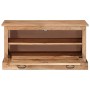 Schuhbank aus massivem Akazienholz, 85 x 40 x 45 cm von vidaXL, Bänke für Hallen und Lager - Ref: Foro24-337826, Preis: 249,8...