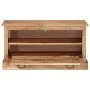 Schuhbank aus massivem Akazienholz, 85 x 40 x 45 cm von vidaXL, Bänke für Hallen und Lager - Ref: Foro24-337826, Preis: 223,7...