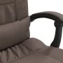 Brown synthetic leather massage reclining office chair by vidaXL, Office chairs - Ref: Foro24-349744, Price: 131,83 €, Discou...