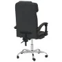 Verstellbarer Bürostuhl mit Massagefunktion aus schwarzem Kunstleder von vidaXL, Bürostühle - Ref: Foro24-349743, Preis: 147,...