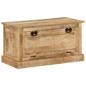Solid mango wood shoe bench 85x40x45 cm by vidaXL, Benches for halls and storage - Ref: Foro24-337827, Price: 248,33 €, Disco...