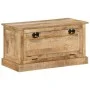 Solid mango wood shoe bench 85x40x45 cm by vidaXL, Benches for halls and storage - Ref: Foro24-337827, Price: 248,33 €, Disco...
