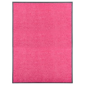 Rosa waschbare Fußmatte 90x120 cm von vidaXL, Fußmatten - Ref: Foro24-323448, Preis: 92,32 €, Rabatt: %