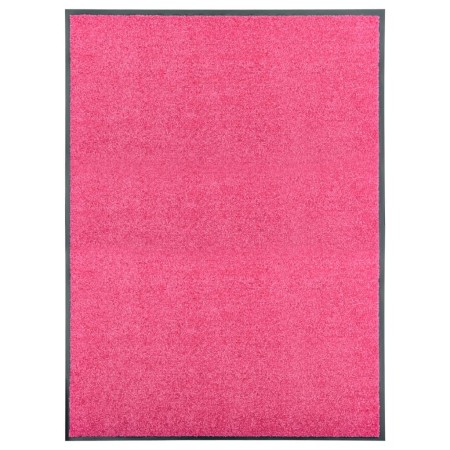Rosa waschbare Fußmatte 90x120 cm von vidaXL, Fußmatten - Ref: Foro24-323448, Preis: 92,32 €, Rabatt: %