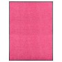 Pink washable doormat 90x120 cm by vidaXL, Doormats - Ref: Foro24-323448, Price: 92,32 €, Discount: %