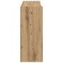 Zapatero artesanal de madera contrachapada 80x25x62 cm