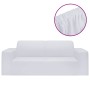 Elastic cover for 2-seater armchair, white polyester jersey by vidaXL, Covers - Ref: Foro24-332949, Price: 22,51 €, Discount: %