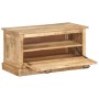 Schuhbank aus massivem Mangoholz, 85 x 40 x 45 cm von vidaXL, Bänke für Hallen und Lager - Ref: Foro24-337827, Preis: 252,45 ...