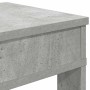 Mueble zapatero madera contrachapada gris hormigón 60x30x98 cm