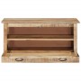 Schuhbank aus massivem Mangoholz, 85 x 40 x 45 cm von vidaXL, Bänke für Hallen und Lager - Ref: Foro24-337827, Preis: 252,45 ...