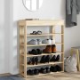Mueble zapatero madera de ingeniería roble sonoma 80x30x98 cm