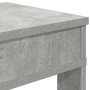 Mueble zapatero madera contrachapada gris hormigón 80x30x98 cm