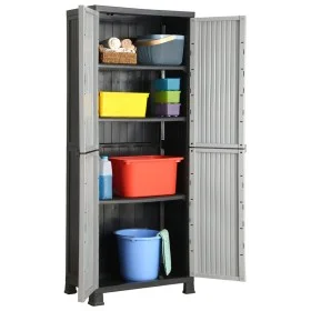 Plastic wardrobe 68x39x171.5 cm by vidaXL, Lockers and storage cabinets - Ref: Foro24-337896, Price: 134,07 €, Discount: %