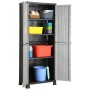 Plastic wardrobe 68x39x171.5 cm by vidaXL, Lockers and storage cabinets - Ref: Foro24-337896, Price: 148,04 €, Discount: %