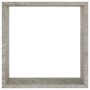 Cube wall shelves 3 units concrete gray by vidaXL, Shelves and shelves - Ref: Foro24-326721, Price: 32,91 €, Discount: %