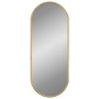 Espejo de pared ovalado dorado 60x25 cm de vidaXL, Espejos - Ref: Foro24-348197, Precio: 38,20 €, Descuento: %