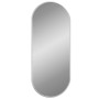 Espejo de pared ovalado plateado 60x25 cm de vidaXL, Espejos - Ref: Foro24-348190, Precio: 33,63 €, Descuento: %