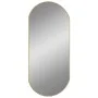 Ovales goldfarbenes Wandspiegel 90x40 cm von vidaXL, Spiegel - Ref: Foro24-348200, Preis: 56,28 €, Rabatt: %