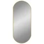 Oval golden wall mirror 80x35 cm by vidaXL, Mirrors - Ref: Foro24-348199, Price: 45,58 €, Discount: %