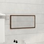 2-teiliges Badezimmermöbel-Set aus eichenbraunem Sperrholz von vidaXL, Badezimmermöbel - Ref: Foro24-815740, Preis: 64,55 €, ...
