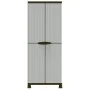Plastic wardrobe rattan design 68x39x171.5 cm by vidaXL, Lockers and storage cabinets - Ref: Foro24-337899, Price: 151,54 €, ...