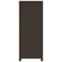 Plastic wardrobe rattan design 68x39x171.5 cm by vidaXL, Lockers and storage cabinets - Ref: Foro24-337899, Price: 140,03 €, ...