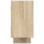 Estante cubo de pared 5 compartimentos madera roble Sonoma