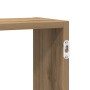 Estante cubo de pared 5 compartimentos madera roble artisan