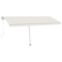 Automatic freestanding cream-colored awning 500x350 cm by vidaXL, Awnings - Ref: Foro24-3069667, Price: 615,79 €, Discount: %