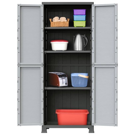 Kunststoffschrank 68x39x171,5 cm von vidaXL, Schließfächer und Lagerschränke - Ref: Foro24-337901, Preis: 177,27 €, Rabatt: %