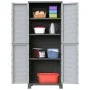 Plastic cabinet 68x39x171.5 cm by vidaXL, Lockers and storage cabinets - Ref: Foro24-337901, Price: 158,80 €, Discount: %