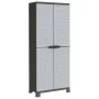 Armario de plástico 68x39x171,5 cm de vidaXL, Taquillas y armarios de almacenamiento - Ref: Foro24-337902, Precio: 164,83 €, ...