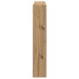Estante cubo de pared 7 compartimentos madera roble artisan