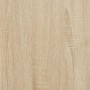 Estantes pared 2 uds madera roble Sonoma 75x16,5x16,5 cm