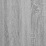 Estantes de pared 2 uds madera gris Sonoma 75x16,5x16,5 cm