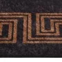 Rutschfester, waschbarer Teppich in Schwarz und Gold, 80 x 150 cm von vidaXL, Teppiche - Ref: Foro24-337928, Preis: 31,30 €, ...