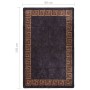Alfombra lavable antideslizante negro y dorado 80x150 cm de vidaXL, Alfombras - Ref: Foro24-337928, Precio: 31,97 €, Descuent...