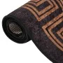 Waschbarer rutschfester Teppich schwarz und gold 190x300 cm von vidaXL, Teppiche - Ref: Foro24-337932, Preis: 70,85 €, Rabatt: %