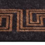 Waschbarer rutschfester Teppich schwarz und gold 190x300 cm von vidaXL, Teppiche - Ref: Foro24-337932, Preis: 71,79 €, Rabatt: %