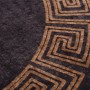 Black and gold non-slip washable rug φ120 cm by vidaXL, Rugs - Ref: Foro24-337933, Price: 29,51 €, Discount: %