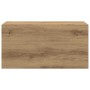 Mueble de pared baño madera ingeniería roble artisan 60x25x30cm