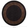 Black and gold non-slip washable rug φ120 cm by vidaXL, Rugs - Ref: Foro24-337933, Price: 29,00 €, Discount: %