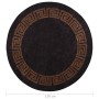 Black and gold non-slip washable rug φ120 cm by vidaXL, Rugs - Ref: Foro24-337933, Price: 29,51 €, Discount: %